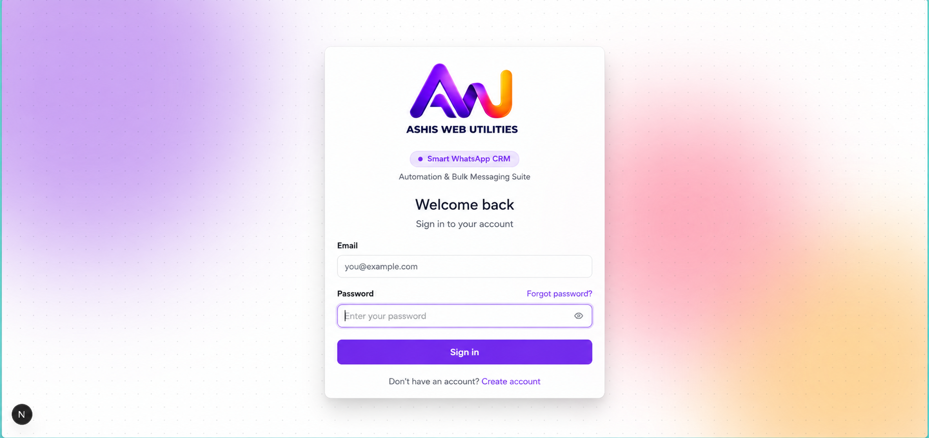 AWUSYS WhatsApp Automation Suite screenshot